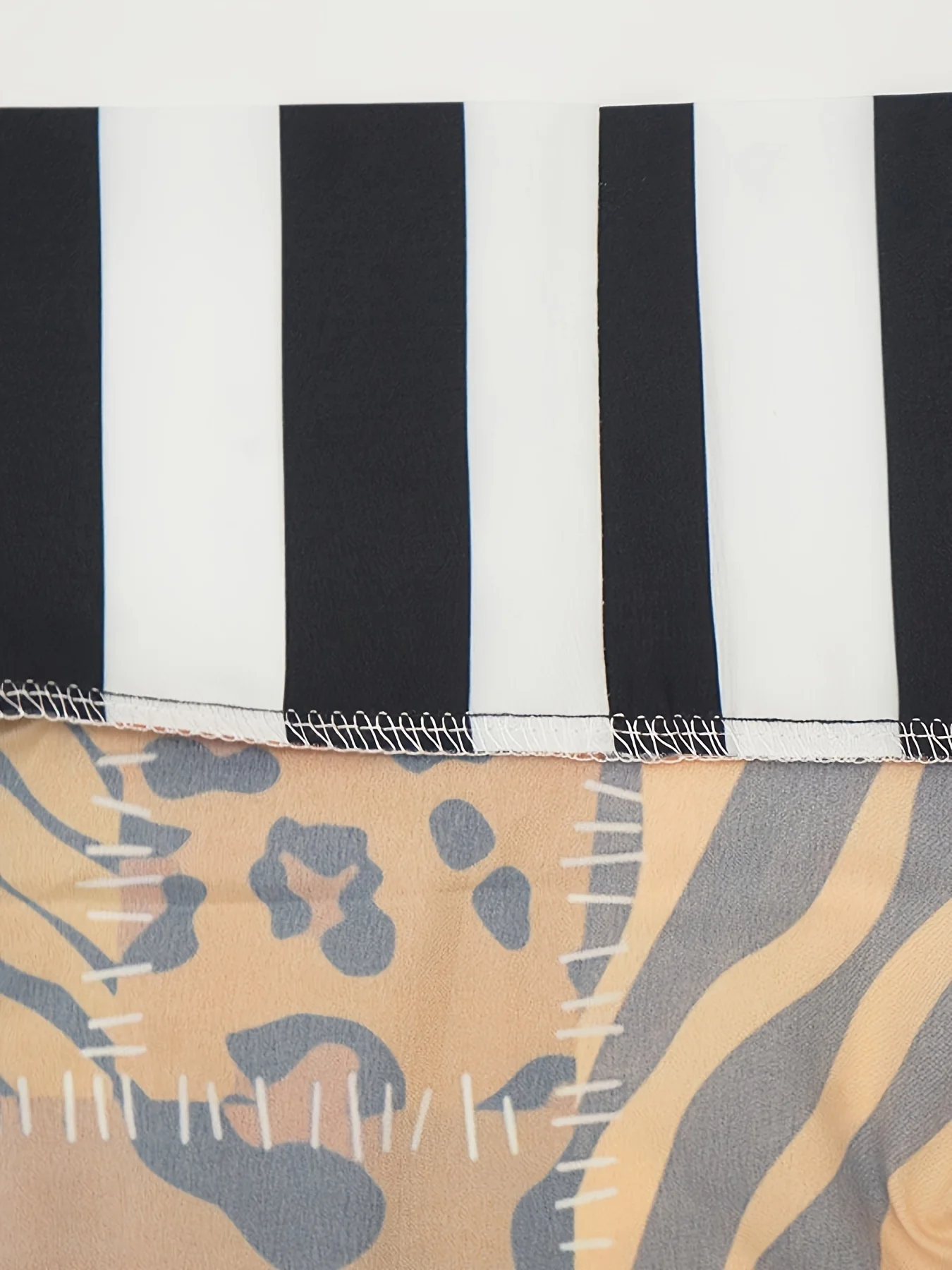 Allover Print Open Front Cardigan, Three-quarter Sleeve Maxi Length Cardigan, Women's Clothing - Deanwangkt