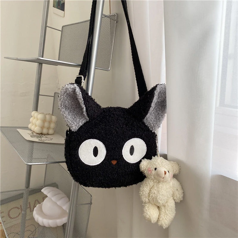 deanwangkt  Japanese Style Kawaii Bag Women Cartoon Plush Shoulder Bag For Women New Crossbody Bag Small Phone&Purse Bag Bolsa Feminina - Deanwangkt