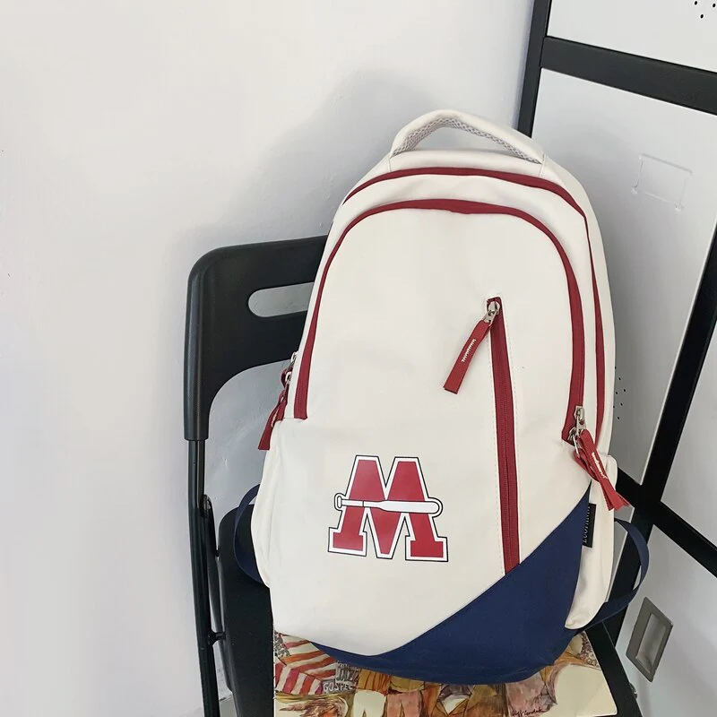 Back to school  Fashion Women Travel Mochila High-capacity High School Backpack Waterproof Girls Boys Bookbag College Laptop Rucksack - Deanwangkt