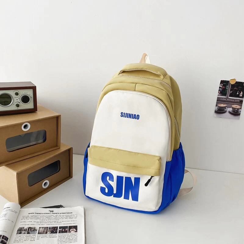 BACK TO SCHOOL  Fashion High-capacity High School SchoolbagGirls Women Travel Mochila Cute Nylon Waterproof Backpack Laptop Rucksack - Deanwangkt