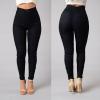NEW HOT SALE Women Denim Skinny Jeggings Pants High Waist Stretch Jeans Pure Color Slim Pencil Trousers боди женское - Deanwangkt