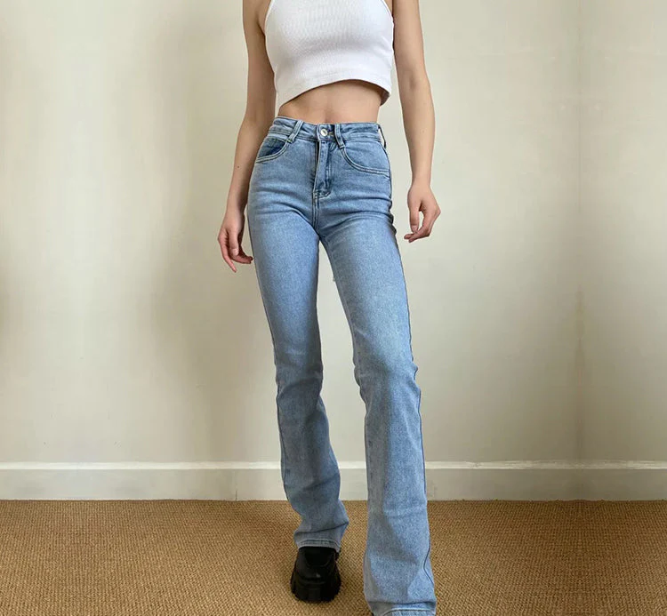 deanwangkt - Risa Flare Denim Jeans - Deanwangkt