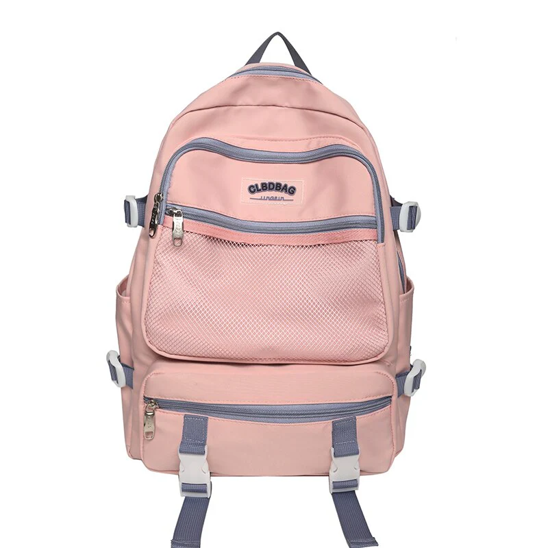 BACK TO SCHOOL  Fashion Bookbag for Girls High School Bag Schoolbag Boy Black Backpack Women Kawaii Mochila Teens Cute Travel Rucksack - Deanwangkt