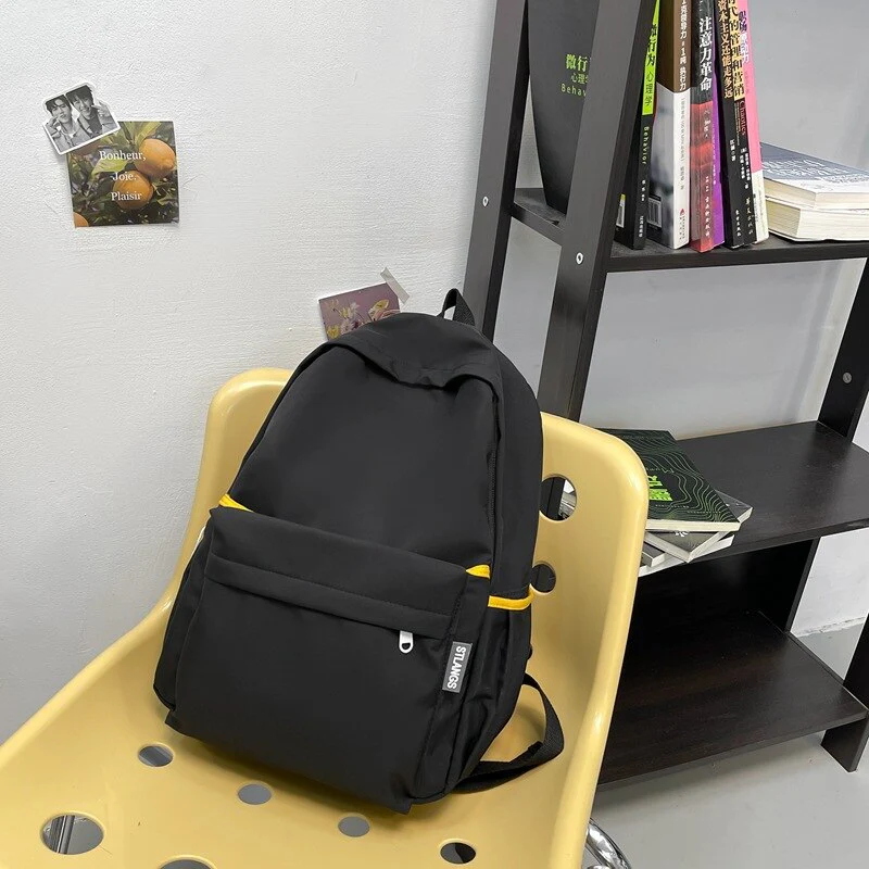 Back to school  Fashion Women Mochila Travel Shoulder Bag Girls Cute Bookbag Laptop Rucksack for Schoolbag Teen Backpack Student Solid - Deanwangkt