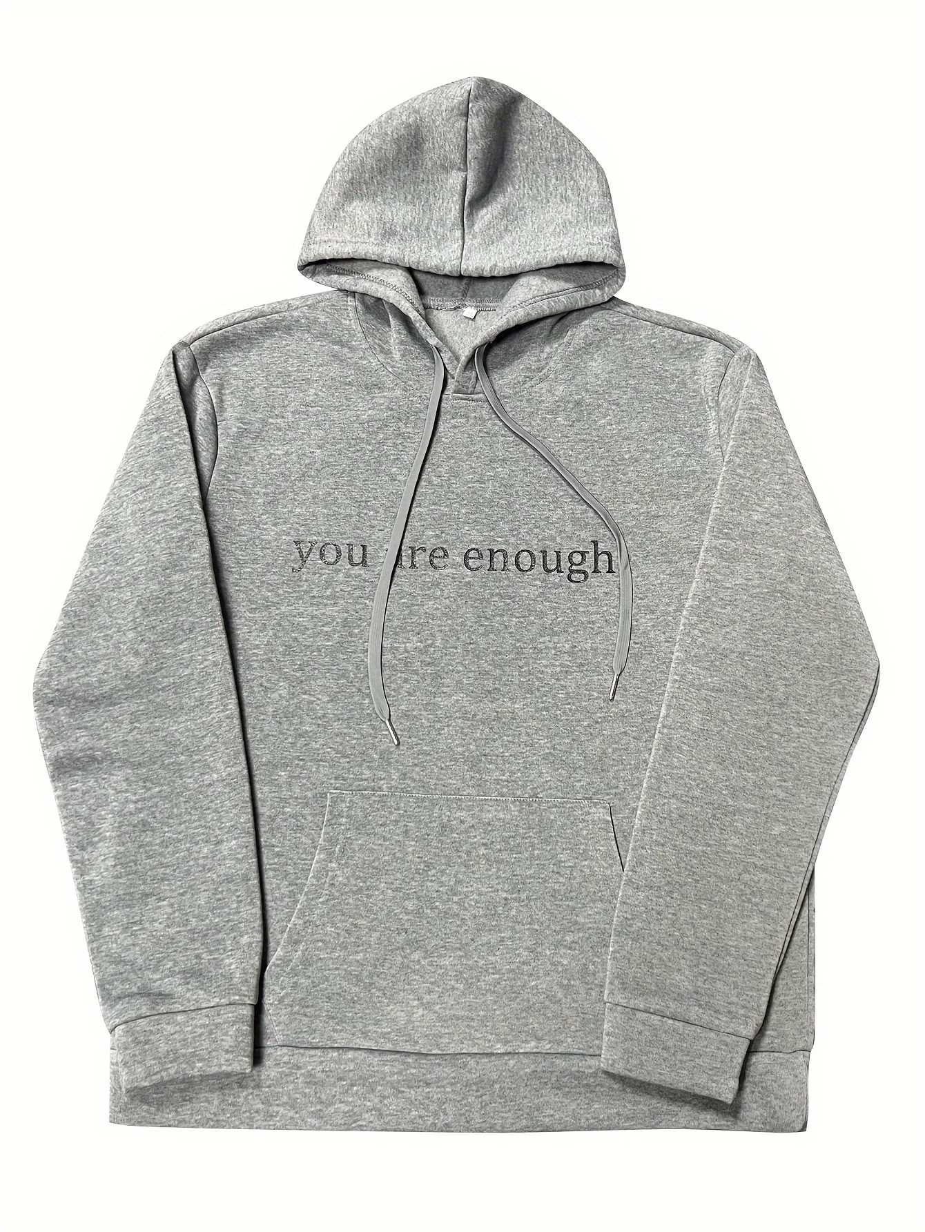 Letter Graphic Casual Sports Hooded Sweatshirt, Drawstring Fashion Y2K Hoodie For Autumn And Winter, Women's Tops - Deanwangkt