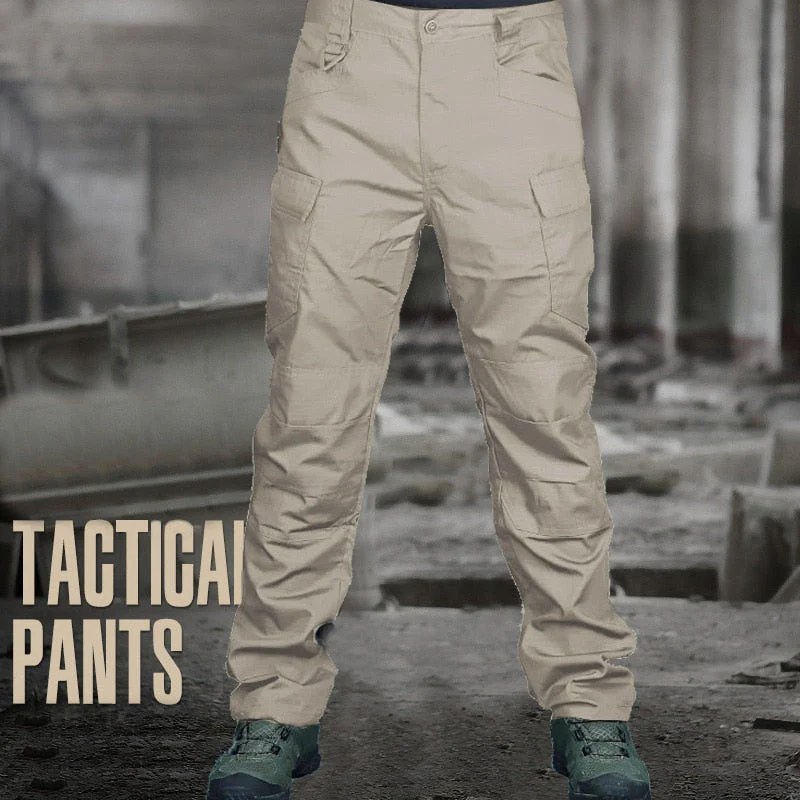 DEANWANGKT Mens Vintage Hip Hop Style Baggy Jeans 6XL City Military Tactical Pants Elastic SWAT Combat Army Trousers Many Pockets Waterproof Wear Resistant Casual Cargo Pants Men - Deanwangkt