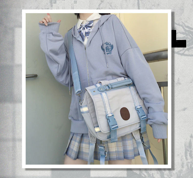 deanwangkt  Japanese Kawaii Zipper Hoodies Women Autumn Harajuku Oversized Preppy Style Jk Uniform Sweatshirt Soft Girl Cute Fashion - Deanwangkt