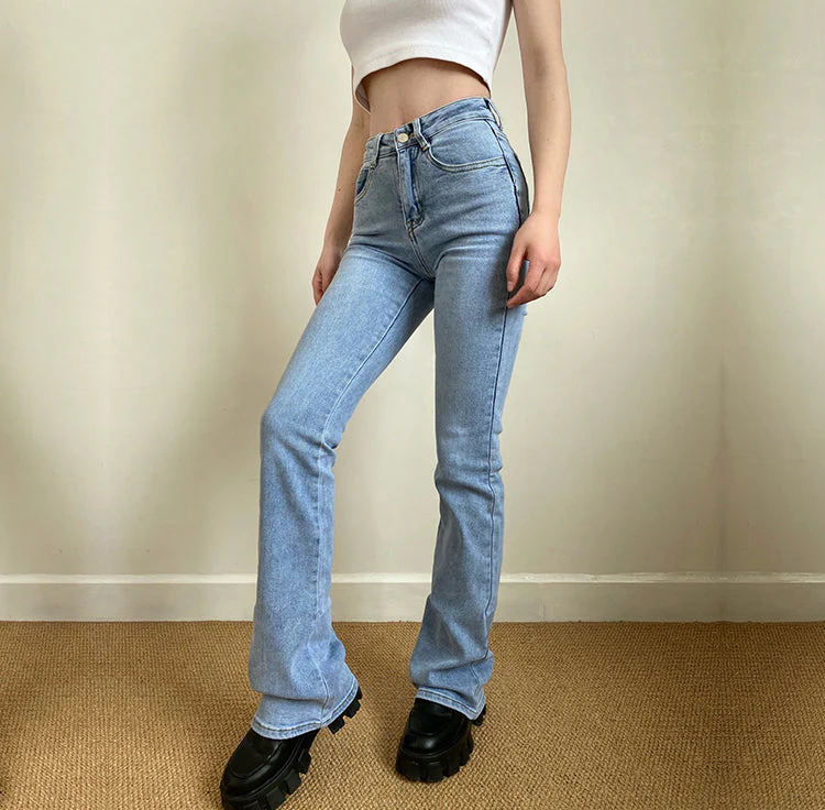 deanwangkt - Risa Flare Denim Jeans - Deanwangkt