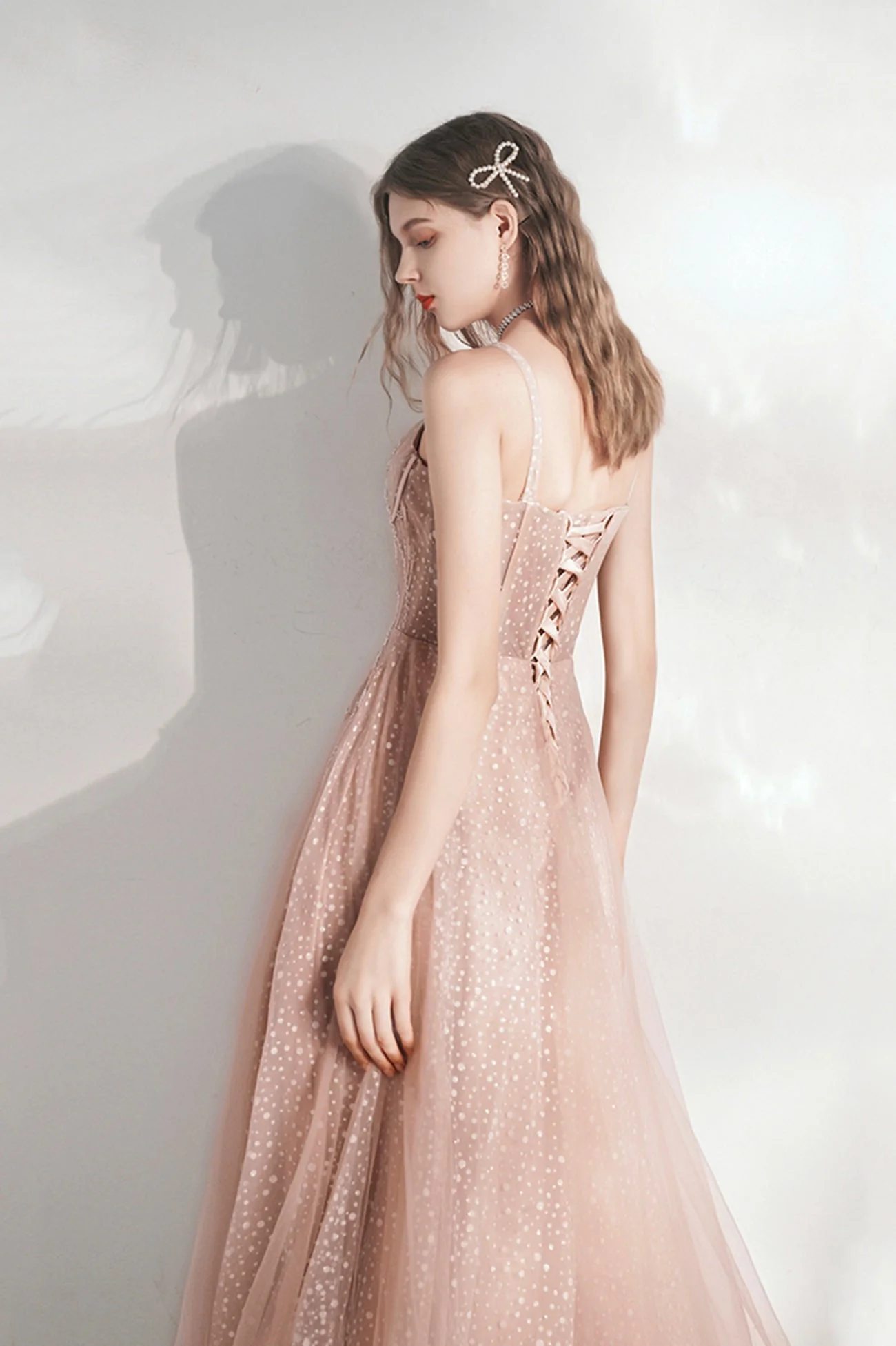 solvbao Cute Tulle Long Prom Dresses, Lovely A-Line Evening Graduation Dresses - Deanwangkt