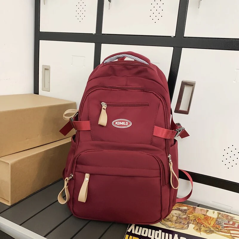 BACK TO SCHOOL    Fashion Bookbag Girls Schoolbag Laptop Mochila for High School Rucksack Teen Boy High-capacity Waterproof Backpack Men - Deanwangkt