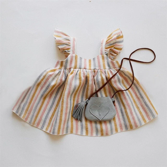 Cotton Baby Dresses Cute Summer Girls Clothes Princess Dress 1st Birthday Party For 0-3Years Girl Infant toddler Girls Clothing - Deanwangkt