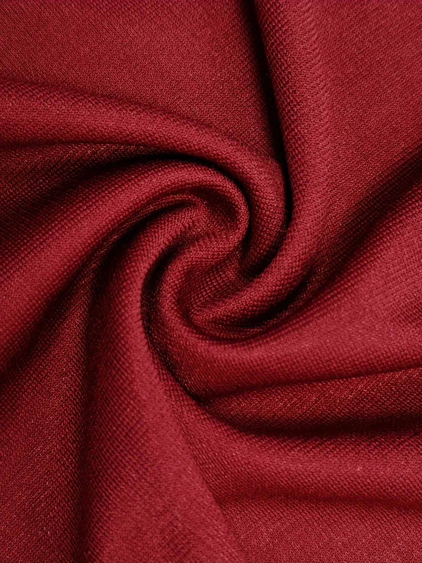 Plus Size Elegant Skirt, Women's Plus Solid Ruffle Trim Elastic Waist Slight Stretch A-line Skirt - Deanwangkt