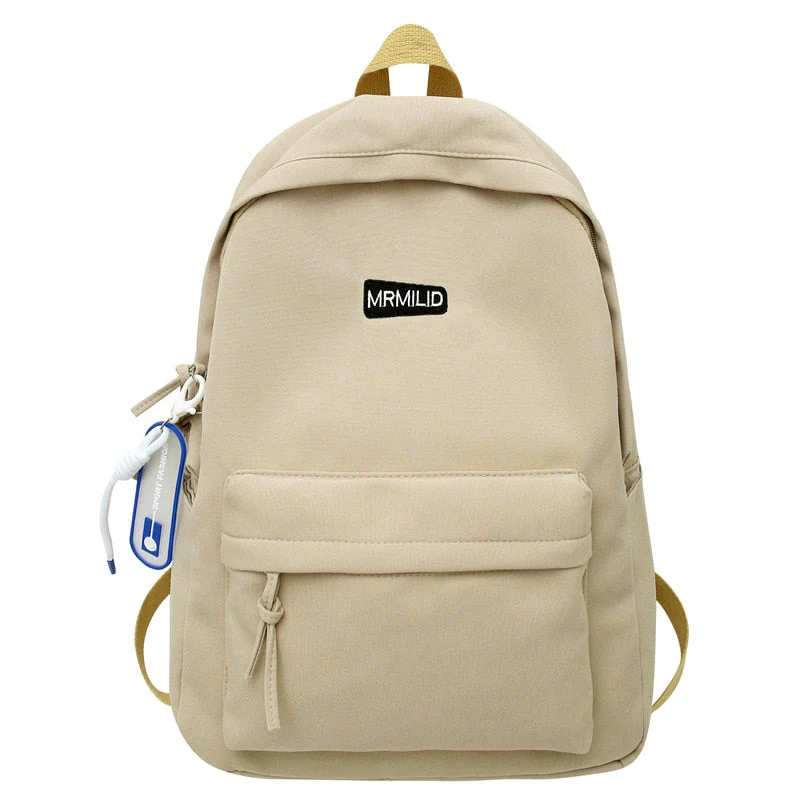 Cool Male Travel Female Solid Color New Backpack Lady Men Laptop Women Backpack Student Bag Boy Girl Harajuku School Bag Fashion - Deanwangkt