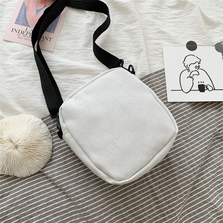 deanwangkt Casual Small Bags Womens Cartoon Print Crossbody Bag Girls Little Shoulder Bag For Women Bolso Mujer Student Purses Bags - Deanwangkt