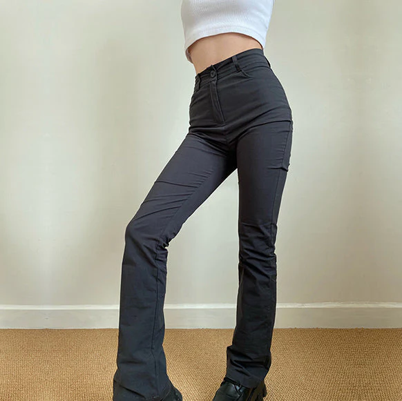 deanwangkt - Blaire High Waist Flare Pants - Deanwangkt