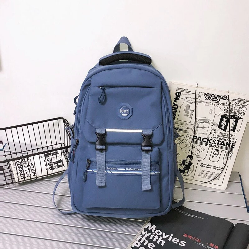 Back to school  High School Bookbag Fashion Lovers Rucksack Schoolbag for Girls Boys Waterproof Women Travel Bag Mochila Men Backpack - Deanwangkt