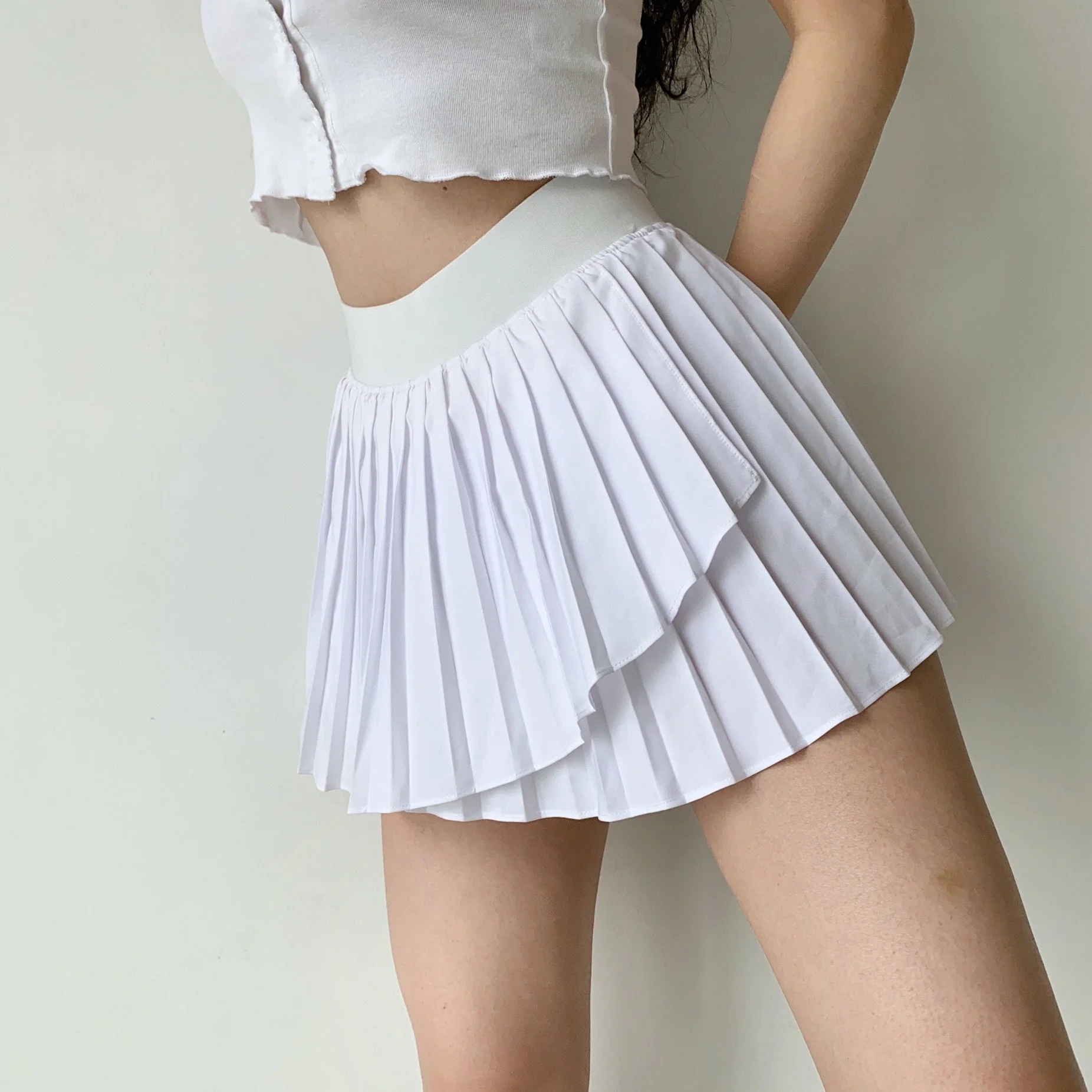 deanwangkt - Victory Pleated Tennis Skirt ~ HANDMADE - Deanwangkt