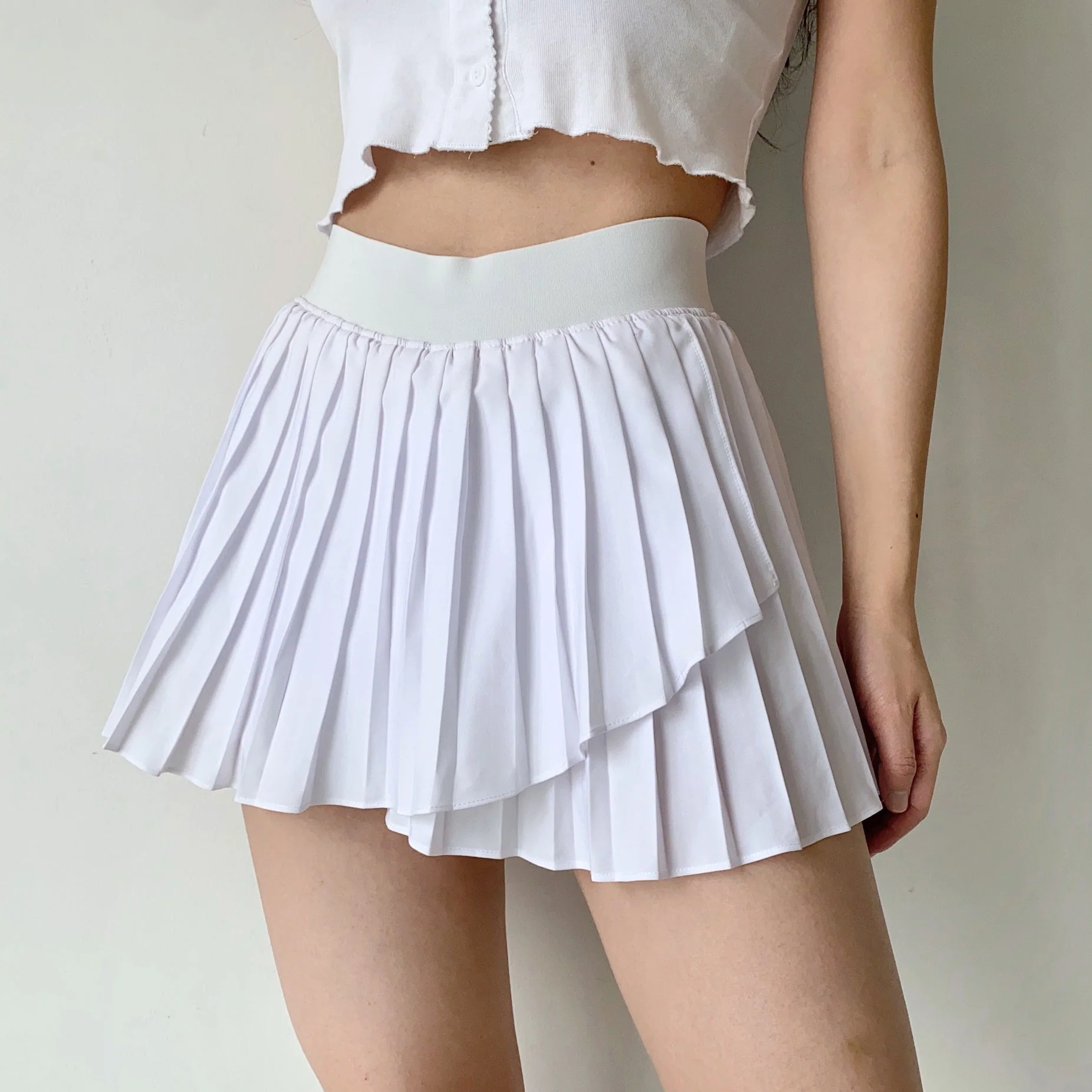 deanwangkt - Victory Pleated Tennis Skirt ~ HANDMADE - Deanwangkt