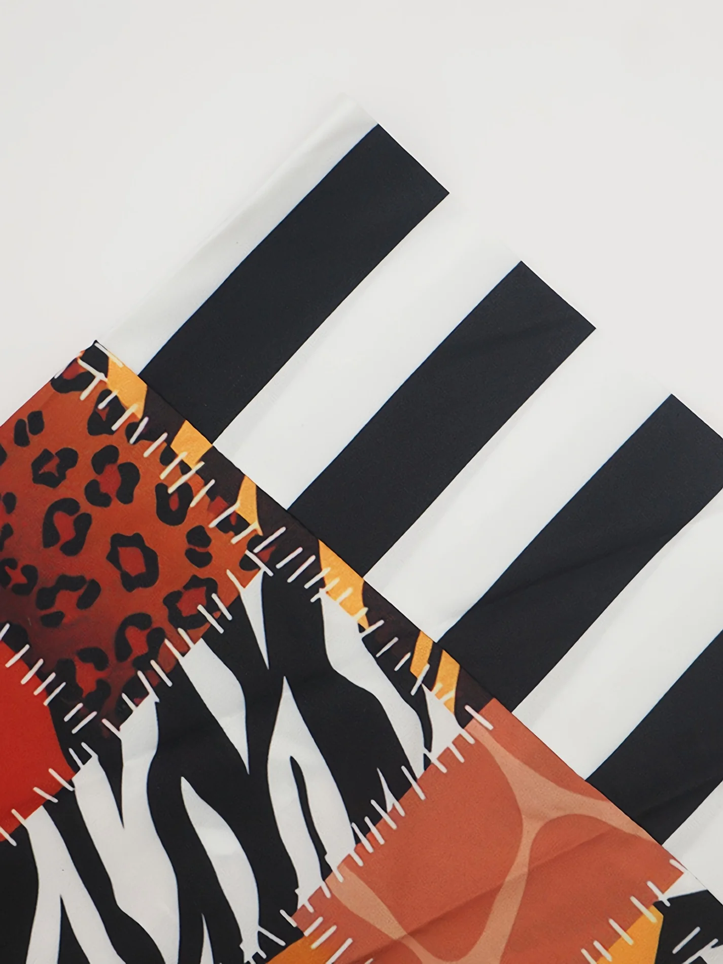 Allover Print Open Front Cardigan, Three-quarter Sleeve Maxi Length Cardigan, Women's Clothing - Deanwangkt