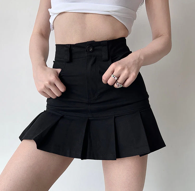 deanwangkt - Tessa Pleated Skirt - Deanwangkt