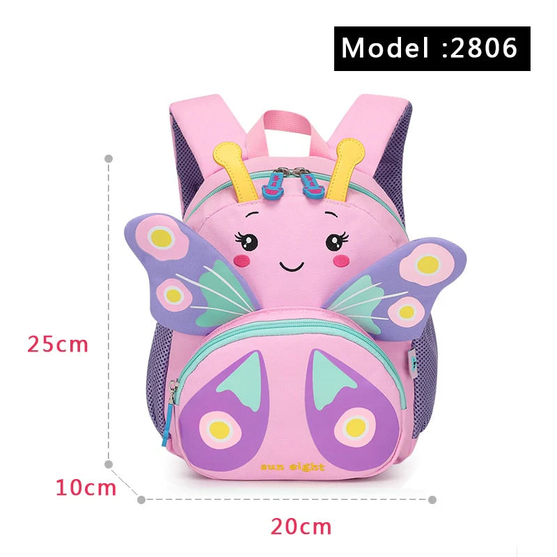 deanwangkt Hot 3D Cartoon Animal Baby Backpacks kindergarten Schoolbag  Kids Backpack Children School Bags Girls Boys Backpacks - Deanwangkt