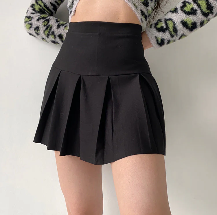 deanwangkt - College Style Tennis Skirt - Deanwangkt
