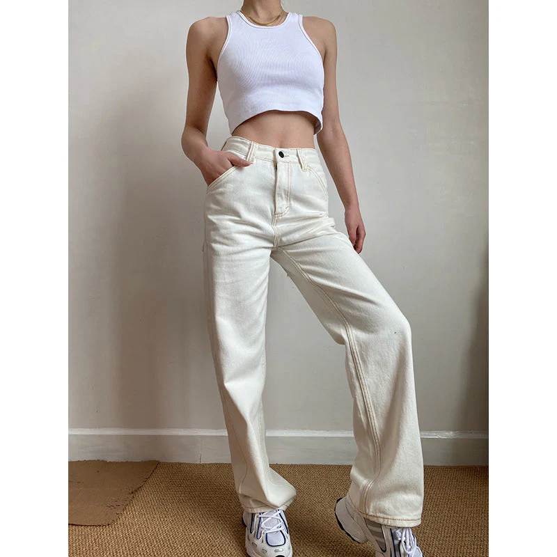 deanwangkt - Sumi Stitch Pocket Jeans - Deanwangkt