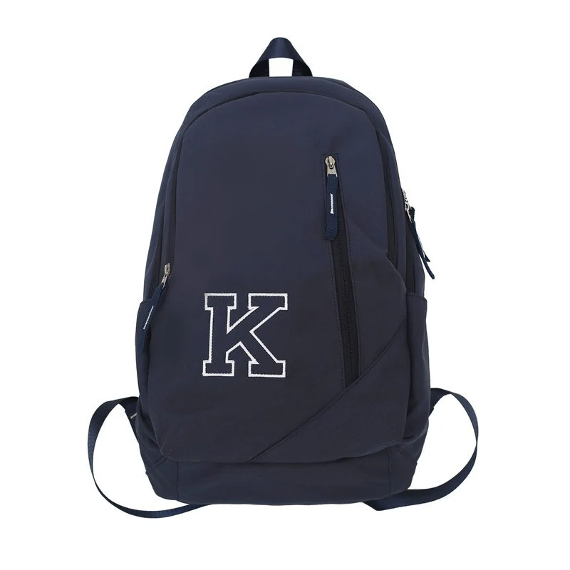 BACK TO COLLEGE   Fashion Large High School Bookbag Rucksack Simple Waterproof Teenager Schoolbag Girls Boy Backpack Nylon Women Mochila - Deanwangkt