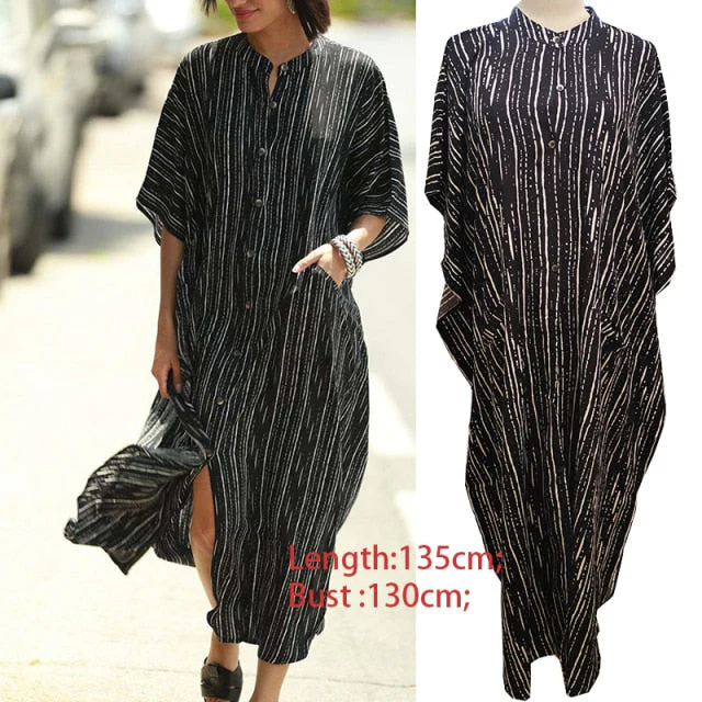 Cover-ups  Kaftan Beach Print SnakeSkin Swimsuit cover up Kimono Plage Beach Robe Femme Long Dress Sarong Dress Beachwear - Deanwangkt