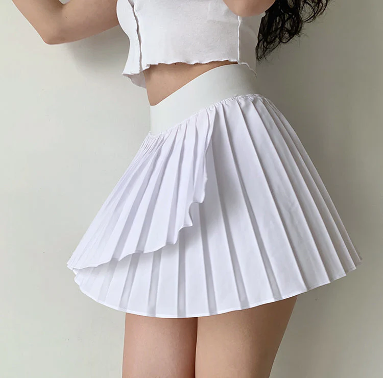 deanwangkt - Victory Pleated Tennis Skirt ~ HANDMADE - Deanwangkt