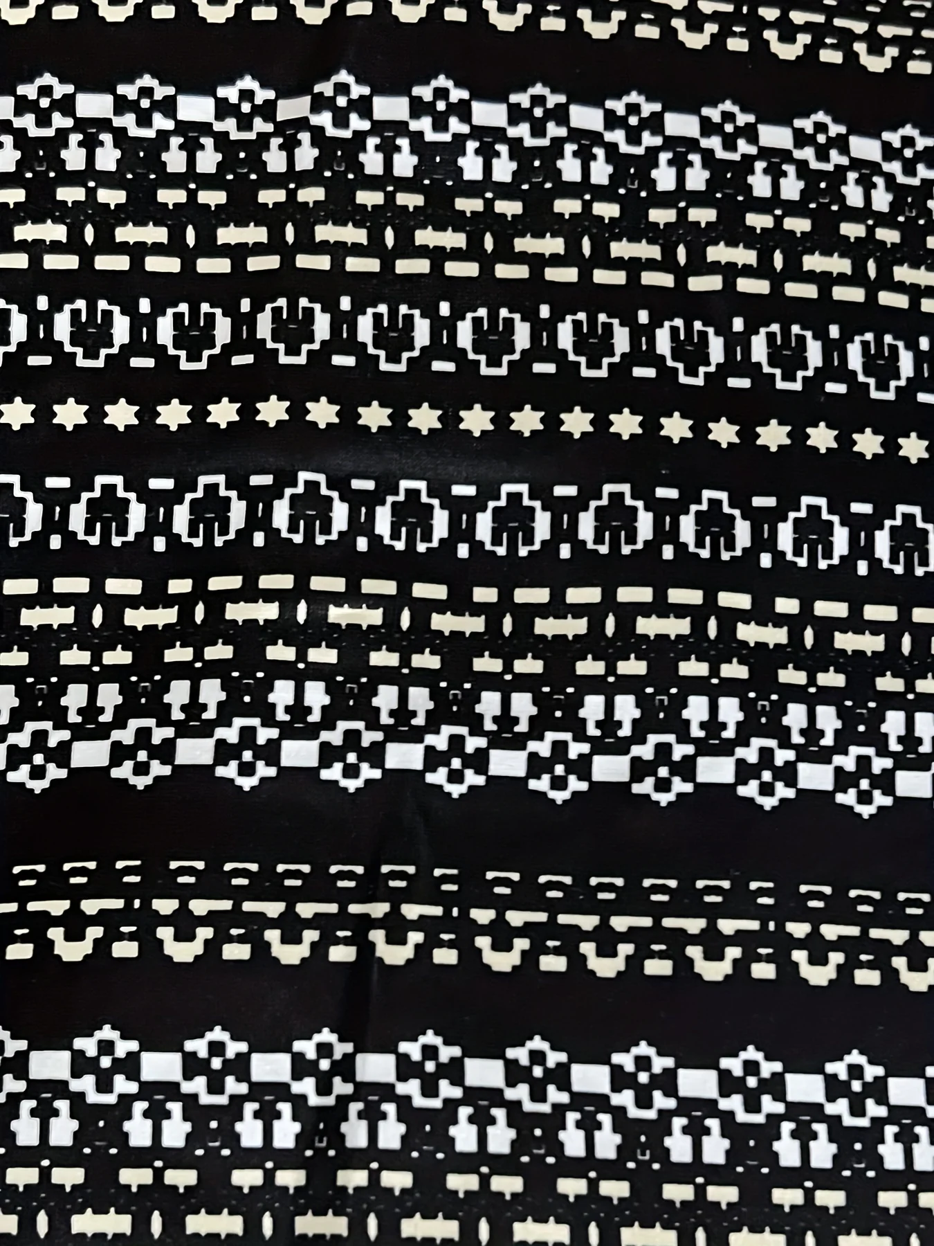 deanwangkt-1 Tribal Print Versatile Dress, Casual Crew Neck Long Sleeve Dress, Women's Clothing - Deanwangkt