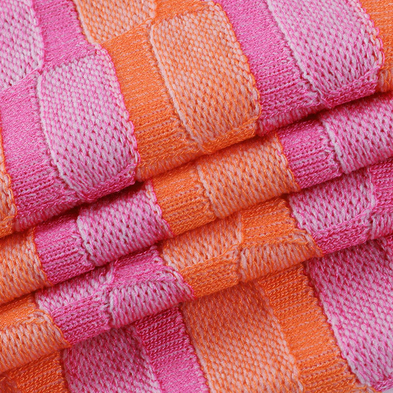 deanwangkt  Summer Women Crop Top Halter Neck Bandage Backless Off Shoulder Sleeveless Patchwork Beach Knit Sexy Tank Top - Deanwangkt