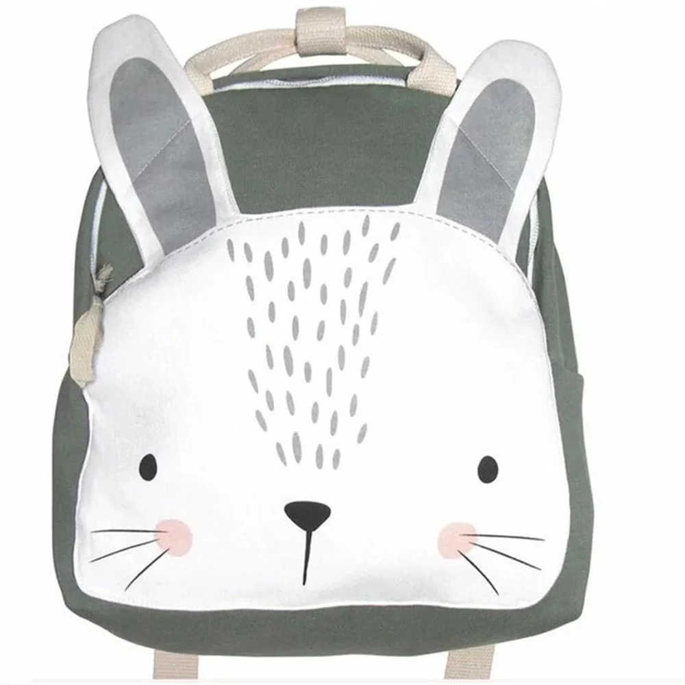 deanwangkt Children Backpack Toddler Kids School Bag Backpack For Baby Kids Cute School bag boy girl light Bag Rabbit Butterfly lion Bag - Deanwangkt