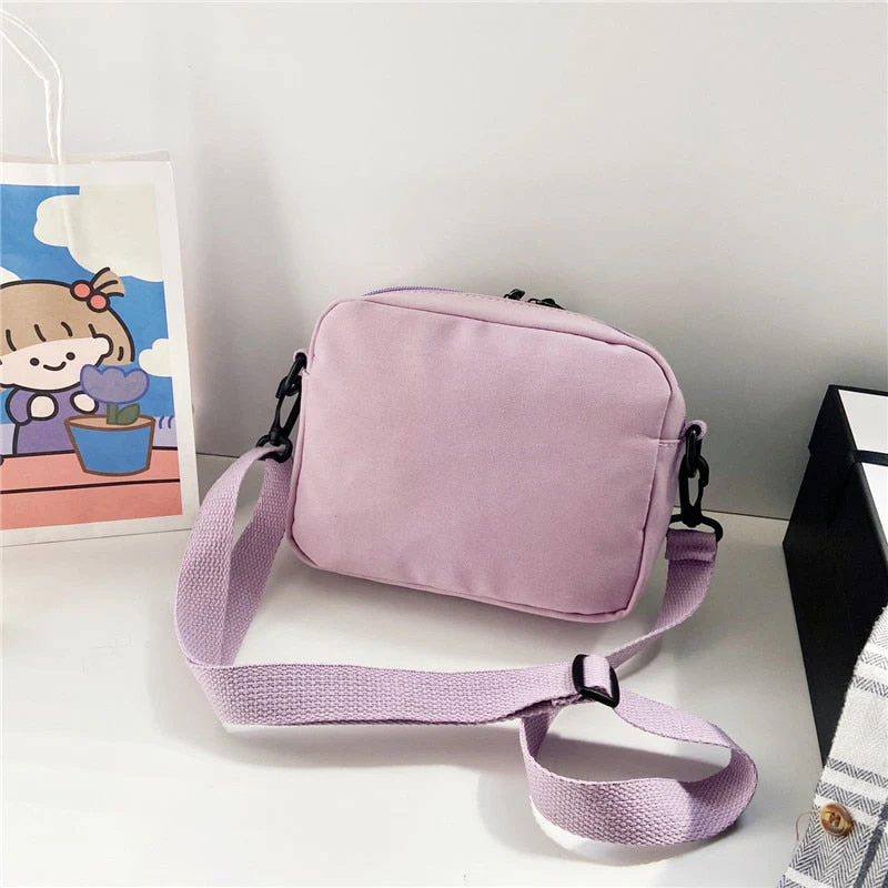 deanwangkt  Japanese Style Bags For Women  Handbag Canvas Shoulder Bag New Casual Crossbody Bag Women Small Messenger Bag Bolso Mujer - Deanwangkt