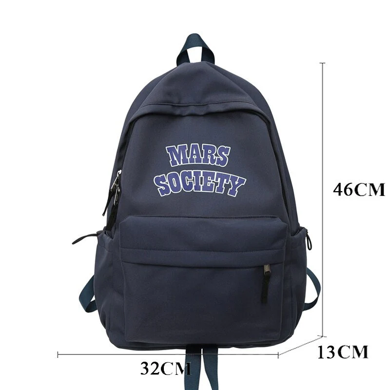 BACK TO SCHOOL   Fashion Lovers Bookbag Waterproof Nylon Leisure Rucksack for Women Travel Mochila College Laptop Backpack Shool Bag - Deanwangkt