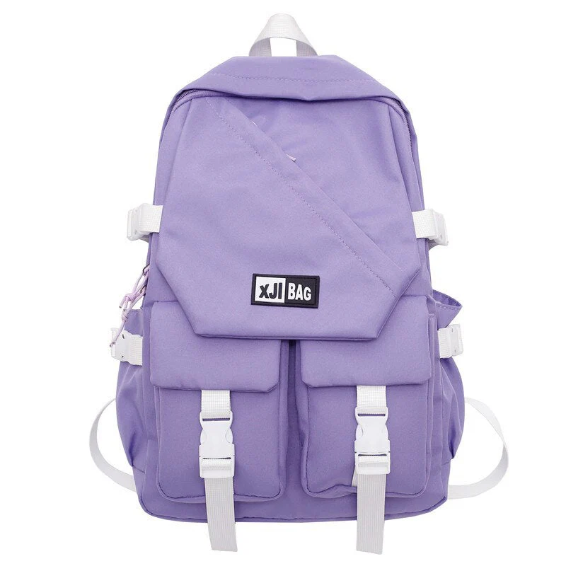 Back to school  Fashion Multi Pockets Men Backpack Black Laptop Mochila Student Bookbag Girl School Bag Lovers Travel Rucksack Women - Deanwangkt