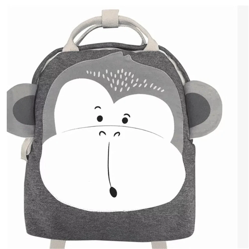 deanwangkt Children Backpack Toddler Kids School Bag Backpack For Baby Kids Cute School bag boy girl light Bag Rabbit Butterfly lion Bag - Deanwangkt