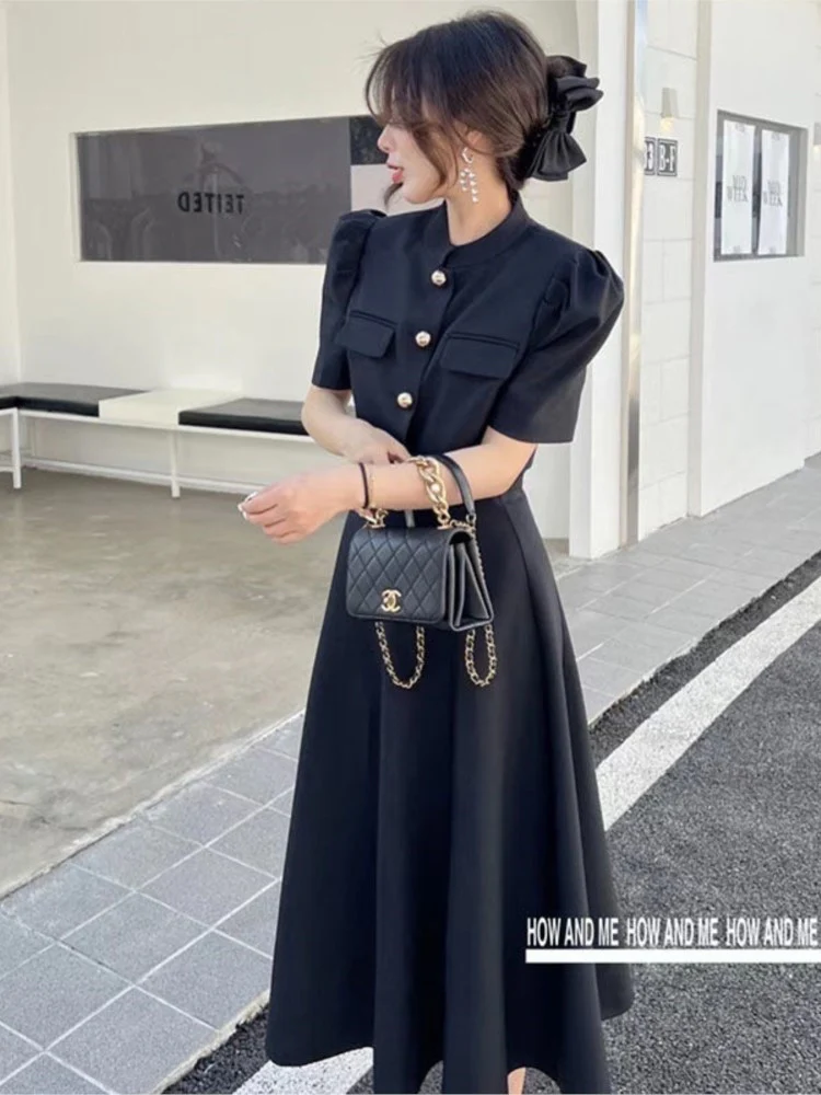 deanwangkt Quality New Summer Fashion Korean Sweet Elegant 2 Piece Set Women Crop Top Shirt Blouse Midi Skirt Suits Two Piece Outfits - Deanwangkt