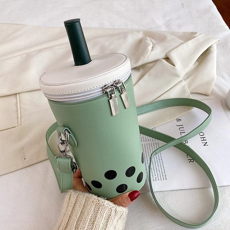deanwangkt  Personalized Bag For Women  New Fashion Milk Tea Cup Shaped Bags Small Bucket Bag Shoulder Bag Lady Crossbody Bags Womens - Deanwangkt