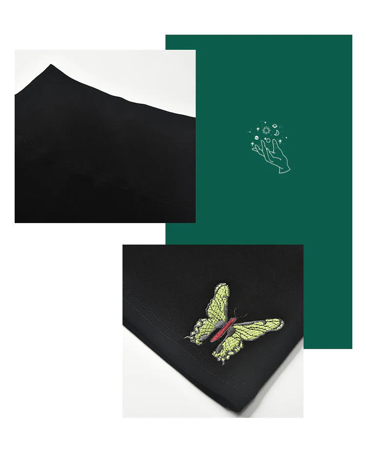 deanwangkt - 90s Retro Butterfly Skirt ~ HANDMADE - Deanwangkt