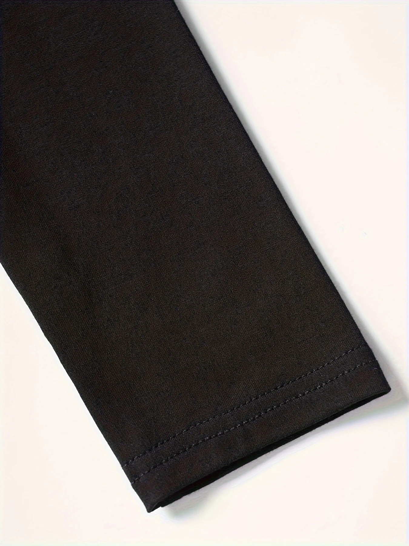 Thumb Hole Long Sleeve Dress, V Neck Lapel Tied Flare Dress, Women's Clothing - Deanwangkt