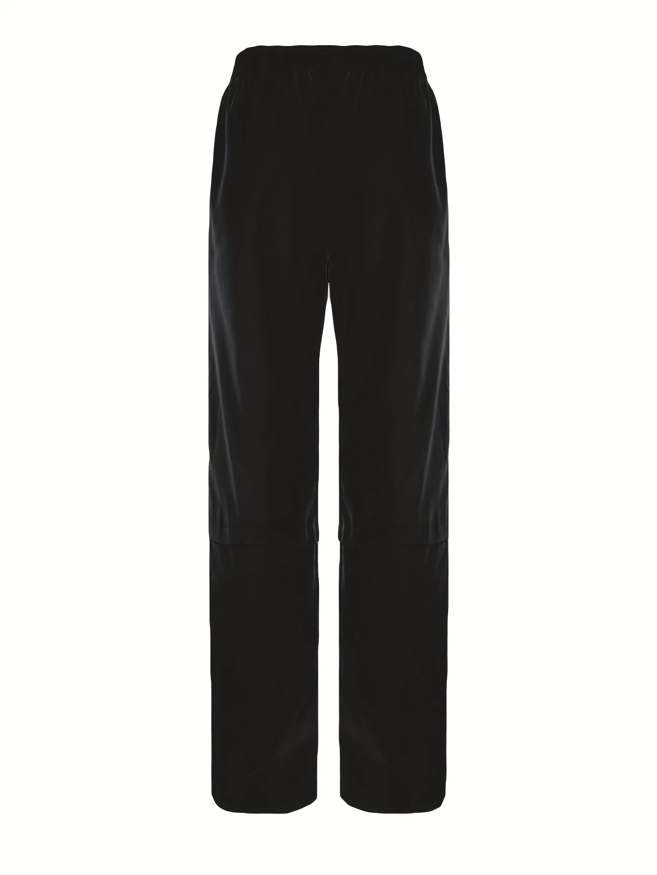 deanwangkt  Women's Athleisure: Street Elastic Waist Split Hem Sports Pants - Look Stylish & Feel Comfortable! - Deanwangkt