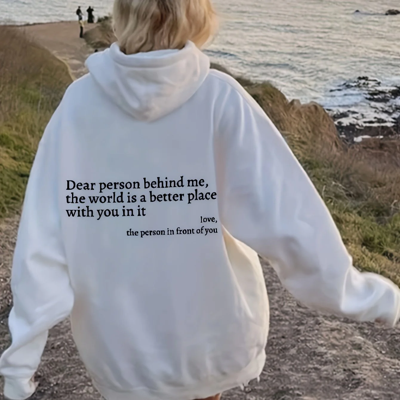 Letter Graphic Casual Sports Hooded Sweatshirt, Drawstring Fashion Y2K Hoodie For Autumn And Winter, Women's Tops - Deanwangkt