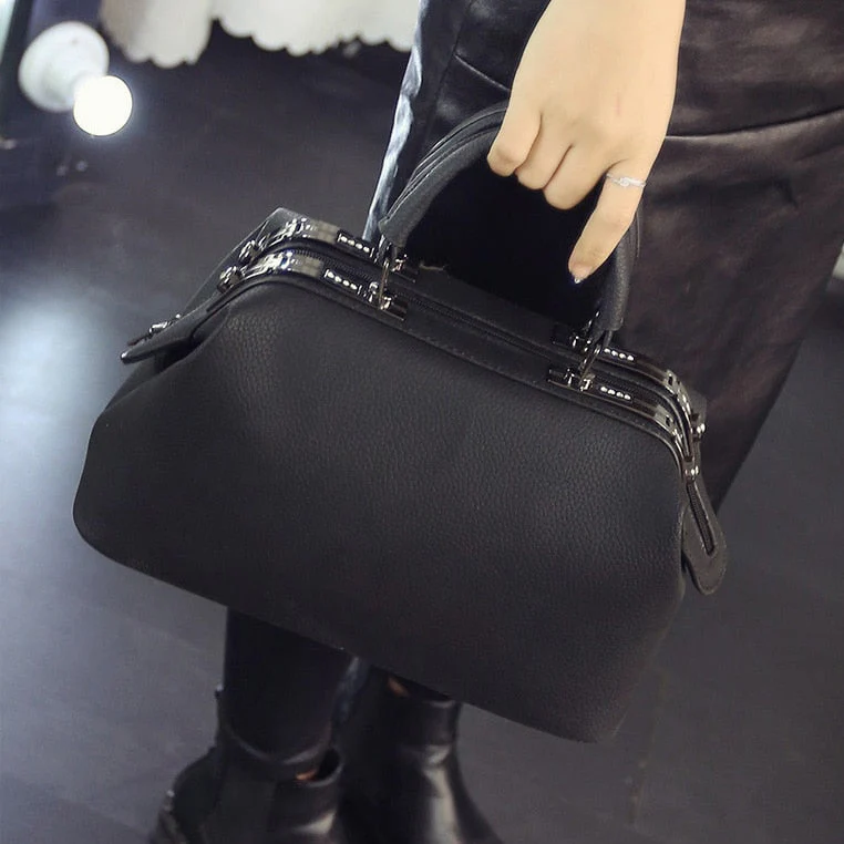 deanwangkt  Women Fashion Casual Boston Handbags Women Evening Clutch Messenger Bag Ladies Party Famous Brand Shoulder Crossbody Bags - Deanwangkt