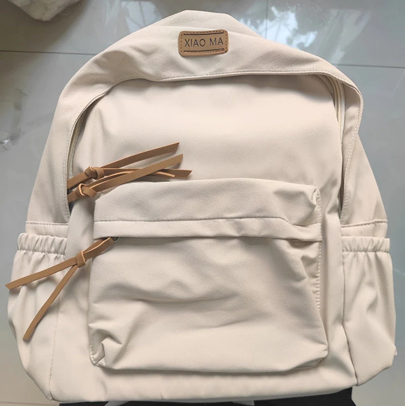 BACK TO SCHOOL   Fashion Backpack Waterproof Student Schoolbag Men Black Cotton Cute Women for Teenage Girls School Mochila Rucksack - Deanwangkt