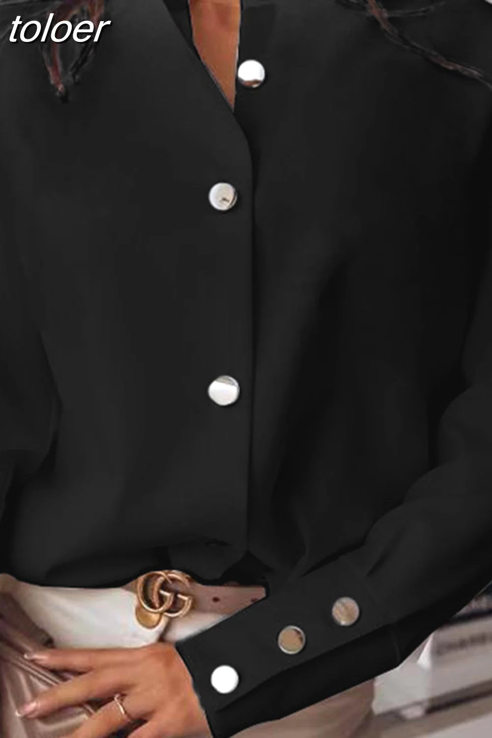 deanwangkt Fashion Woman Shirts  Spring Casual Solid Blouse Long Sleeve White Black Korean Tops Cotton Loose Chic Cardigan 10619 - Deanwangkt