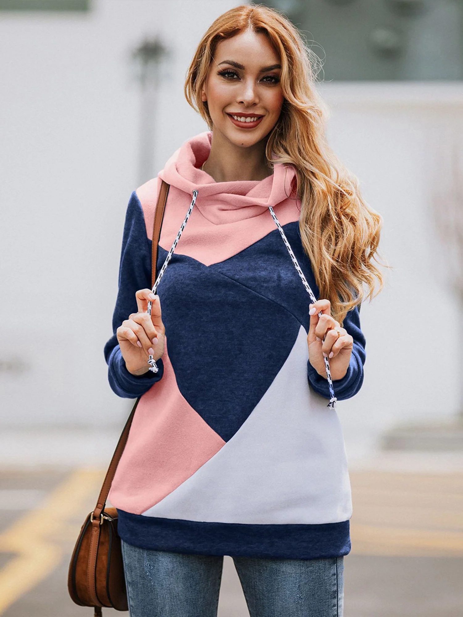 Women's Sweatshirt Casual Long Sleeve Fashion Fall Loose Hoodie - Deanwangkt