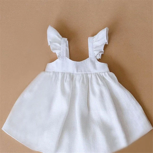 Cotton Baby Dresses Cute Summer Girls Clothes Princess Dress 1st Birthday Party For 0-3Years Girl Infant toddler Girls Clothing - Deanwangkt