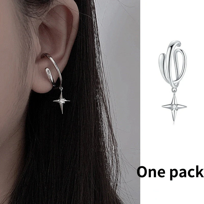 deanwangkt New Punk Style Liquid butterfly Stud Earring for Woman Cool Metal Butterfly Earrings Y2K Aesthetic Jewelry Party Gift - Deanwangkt