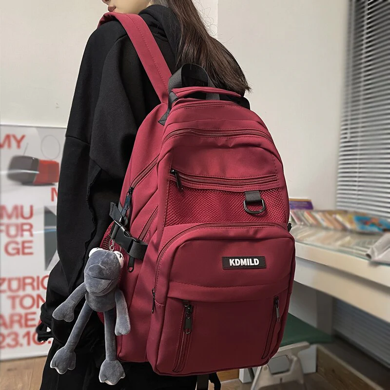 BACK TO COLLEGE  Fashion Men Backpack High Capacity Teens Student Bookbag Travel Women Mochila College School Bag Laptop Rucksack - Deanwangkt